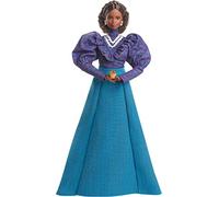 Barbie Madam C.J. Walker - Muñeca inspiradora para mujer con accesorios y soporte para muñecas, regalo para coleccionistas y niños a partir de 6 años