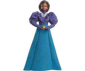Barbie Madam C.J. Walker - Muñeca inspiradora para mujer con accesorios y soporte para muñecas, regalo para coleccionistas y niños a partir de 6 años