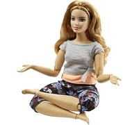 Barbie Made to Move Doll 4 (strawberry blonde curvy)