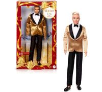Barbie Magia Fiestas 2025 Ken Rubio Navidad Serie Signature Mattel JGK55
