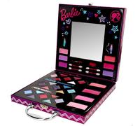 Barbie maletín de maquillaje para niñas con espejo