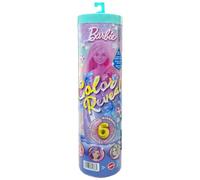 Barbie Mattel JFV58 Color Reveal Mermaid - Juego de 3 bolsas sorpresa, 4 accesorios, cambio de color, varios modelos