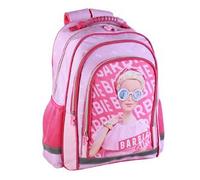 Mochila Escolar Barbie Chic - ToyBags - Doble Compartimento - Bolsillos Frontal y Lateral - Adaptable a Carro - Interior Forrado - Tirantes y Espalda Acolchados - Con reflectantes - 41.5 x 30 x 17 cm