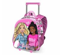 Barbie - Mochila 3D pequeña con ruedas - Brave