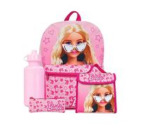 Barbie Mochilla Mochilas, Bolsa de Comida, Estuches, Botella | Mochilas Niños | Rosa