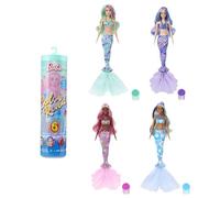 Barbie Muñeca de sirena de revelación de color de The Bottom of The Sea Surprise para niñas a partir de 3 años