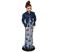 Barbie - Muñeca Diseñada por Marni Serofonte con Vestido Largo, Multicolor (Mattel FJH76)