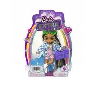 Barbie - Muñeca extra mini chaqueta de cuadros