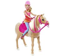 Barbie - Muñeca Fashion y su Caballo bailarín (Mattel DMC30)