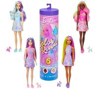 Barbie Muñeca Sirena Color Reveal y Accesorios con 6 sorpresas | Incluye cambio de color y charms (los estilos pueden variar)