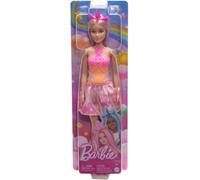 Barbie - Muñeca Unicornio, Con Cabello Fanstasia Y Círculo 3+