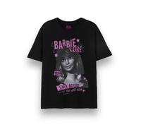 Barbie Negro Barbiecore Rock Camiseta de manga corta Mujeres