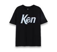 Barbie Negro Ken Face In Logo Camiseta de manga corta Hombres