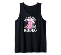 Barbie-Not es mi Primer diseño de Vaquera Western de Rodeo Camiseta sin Mangas