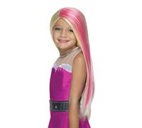 Barbie - Peluca Brillo para Niños/Niñas