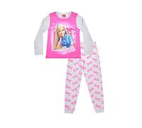 Barbie Pijama oficial de Mattel para niñas, color rosa, rosa, 9-10 Años
