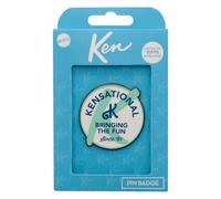 Barbie™ - Pin kensational esmaltado Ken™ de edición limitada | Licencia oficial | numerado individualmente | 45 x 44,4 mm coleccionable
