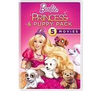Barbie Princess y Puppy Pack – DVD – 5 películas – Región 1
