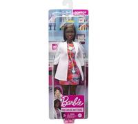 Barbie Quiero Ser Doctora, muñeca Profesiones médico con Accesorios de Juguete (Mattel GYT29)