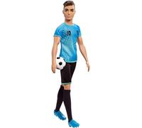Barbie Quiero Ser, Muñeco Ken Futbolista con Accesorios (Mattel FXP02)