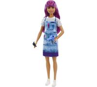 Barbie Quiero ser Peluquera muñeca salón de Belleza y Accesori (Importación USA)