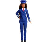 Barbie Quiero Ser Piloto, muñeca 60 Aniversario con Accesorios (Mattel GFX25)