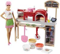 Barbie Quiero Ser pizza chef, muñeca y accesorios de juguete, regalo para niñas y niños 3-9 años (Mattel FHR09)