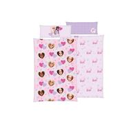 Barbie Ropa de cama reversible 150 x 220 cm (rosa)