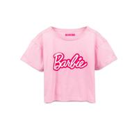 Barbie Rosado Logo Camiseta de manga corta Mujeres