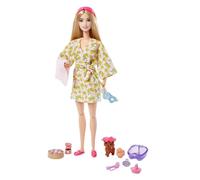 Barbie - Muñeca Relax en Spa con mascota y accesorios spa ㅤ
