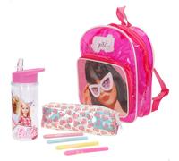 Barbie Set de accesorios con mochila para colorear