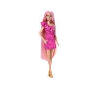 BARBIE Set de muñeca »Perro y cachorros / Juego de pelo« (con traje de gato)