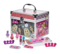 Barbie Set di Maquillaje para Niñas | Set de Maquillaje con Brillo de Labios, Esmalte de Uñas y Más | Regalos para Mayores de 3 años por Townley Girl