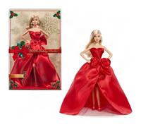 Barbie Signature Barbie - Muñeca rubia de colección navideña, 6 años en adelante