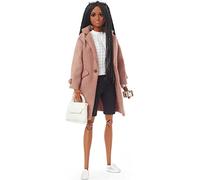 Barbie Signature Colección Moda, muñeca afroamericana de colección de Juguete con Accesorios (Mattel GTJ83)