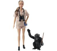 Barbie Signature Colección Mujeres Que inspiran Dra. Jane Goodall, muñeca de Juguete de colección (Mattel HCB83)