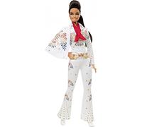 Barbie Signature Colección Música Elvis Presley, muñeca de colección de Juguete (Mattel GTJ95)