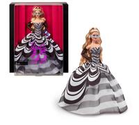 Barbie Signature Doll, 65th Anniversary Collectible with Blonde Hair, Black and