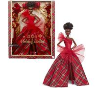 Barbie Signature Doll, muñeca de moda navideña 2024 con cabell (Importación USA)