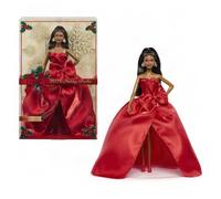 Barbie Signature Felices Fiestas 2026 Muñeca de Moda de Pelo Negro