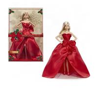 Barbie Signature Felices Fiestas 2026 Muñeca de Moda Rubia