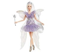 Barbie Signature Tooth Fairy Doll, Collectible Barbie Doll with Fairy Wings, Wan