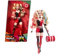 Barbie Signature Harley Quinn Collector Doll con atuendo icnico de cuerpo posible y accesorio de mazo DC Batman 85 aniversario coleccionable