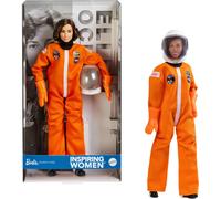 Barbie Signature Inspiring Women Fashion Doll Ellen Ochoa coleccionable en traje espacial de astronauta con accesorios que incluyen casco