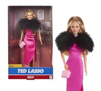 Barbie Signature Doll, Keeley Jones from Ted Lasso Wearing Pink Dress with Faux