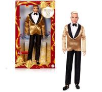 Barbie Signature Ken Magia De Fiesta 2025 de Coleccion Con Chaqueta Dorada 6 + A
