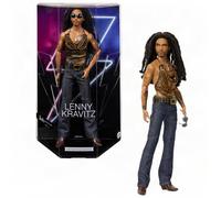Barbie Signature Kenbassadors Lenny Kravitz | Muñeco de moda coleccionable de la colección Kenbassadors, con look inspirado en gira, embalaje coleccionable, +6 años, JBJ43
