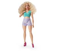 Barbie Signature Looks Pelo Rubio Muñeca articulada con Top y Shorts, Juguete de colección de Moda, Regalo +16 años (Mattel HJW83)