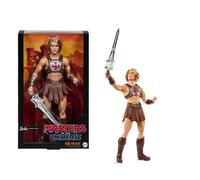 Barbie Muñeco coleccionable Ken He-Man JJY03 - Arnés de batalla, espada y soporte