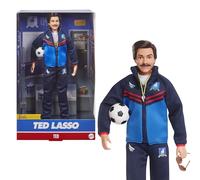 Barbie Signature Ted Lasso, muñeco inspirado en la serie, juguete de colección, regalo +3 años (Mattel HJW91)